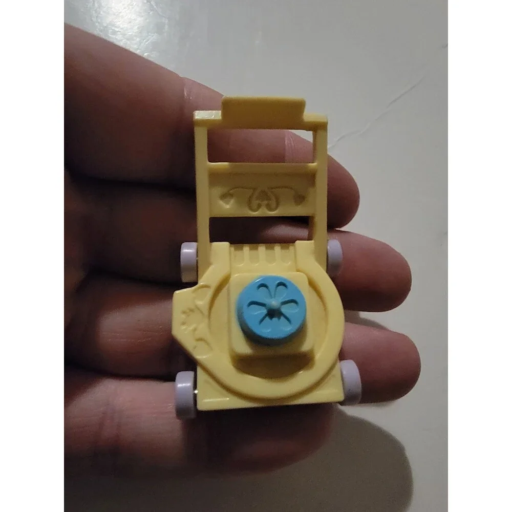 Fisher Price Precious Places Replacement Piece 80s Vintage Doll House Lawn Mower